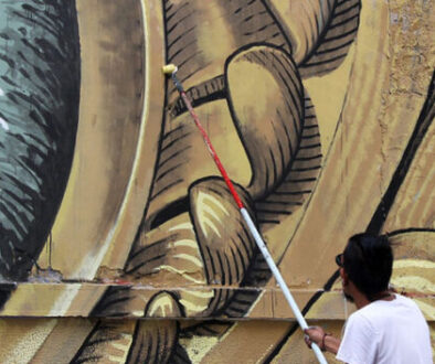 WD's latest mural "Knowledge speaks - Wisdom listens" goes viral